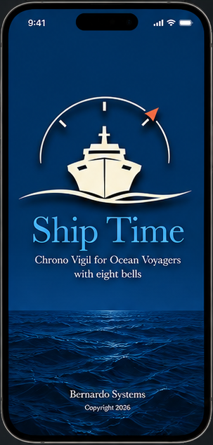 Approved Ship Time iPhone startup artwork
